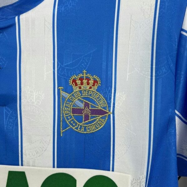 Deportivo de La Coruna 1997-98 Home Retro Jersey - Image 4