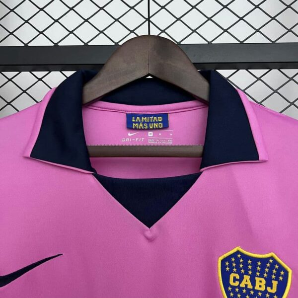 Boca Juniors 2013-14 Away Retro Long Sleeve Jersey - Image 4