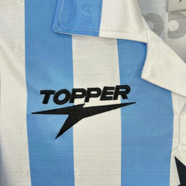 Racing Club de Avellaneda 1997-98 Home Retro Jersey - Image 4