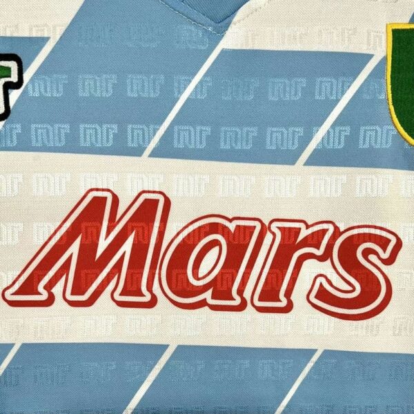 Napoli 1990-91 Away Retro Jersey - Image 4