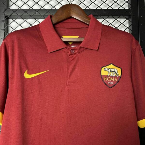 AS Roma 2014-15 Home Retro Jersey - Image 4