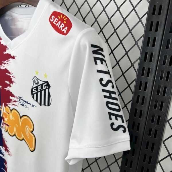 Neymar#11 2025-26 Barcelona & Santos Special Edition Jersey - Image 4