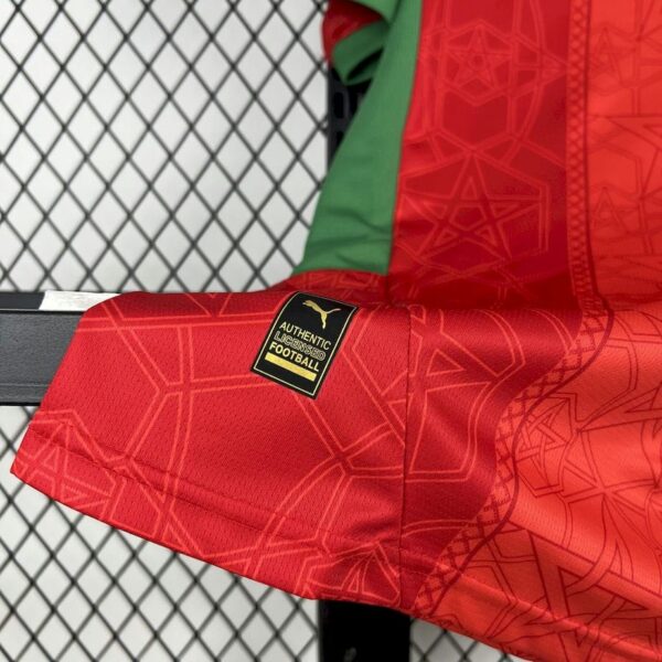 Morocco 2024-25 Home Jersey Fan Version - Image 4