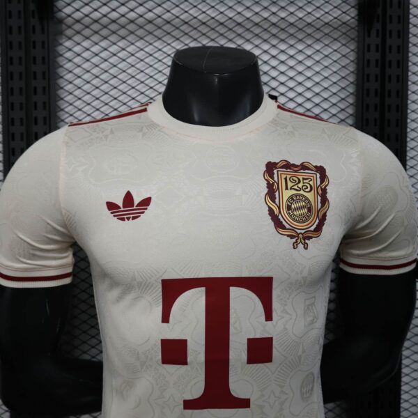 Bayern Munich 2025-26 125th Anniversary Edition Jersey Player Version - Image 4
