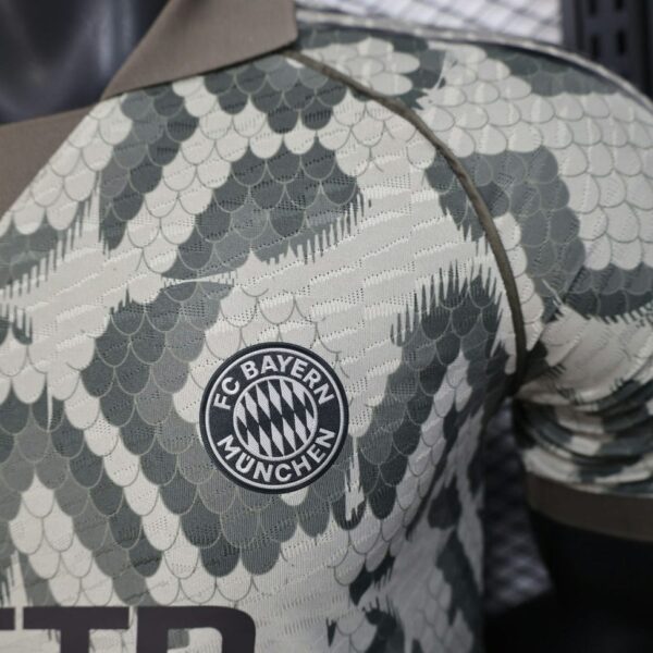 Bayern Munich x BSTN 2025-26 Snake Camo Special Edition Jersey Player Version - Image 4