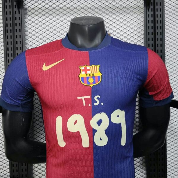 Barcelona 2024-25 Home Jersey With Advertising Player Version - Image 4