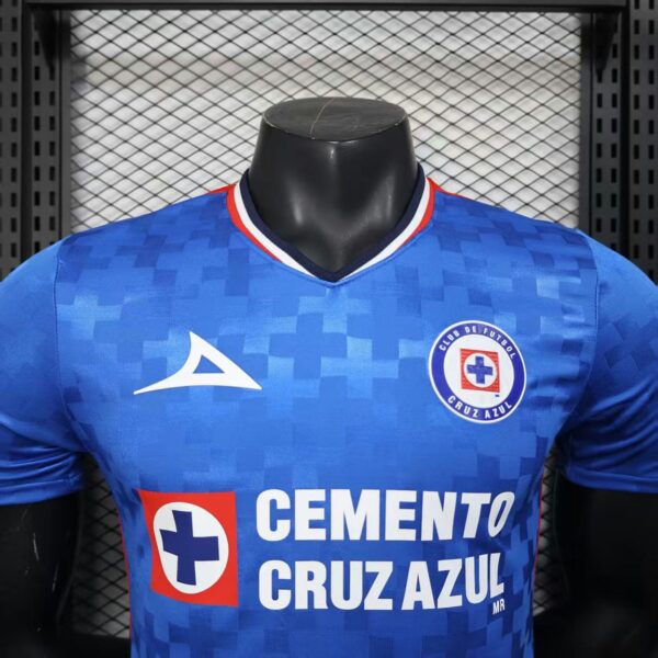 Cruz Azul 2025-26 Home Jersey Player Version - Image 4