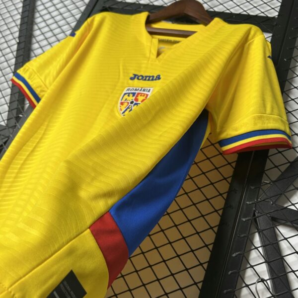 Romania 2025-26 Home Jersey Fan Version - Image 4