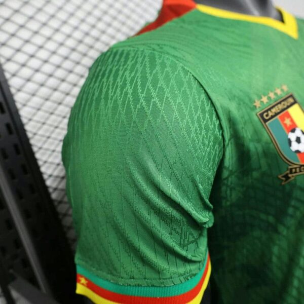 Cameroon 2025-26 Green Jersey Player Version - Image 4