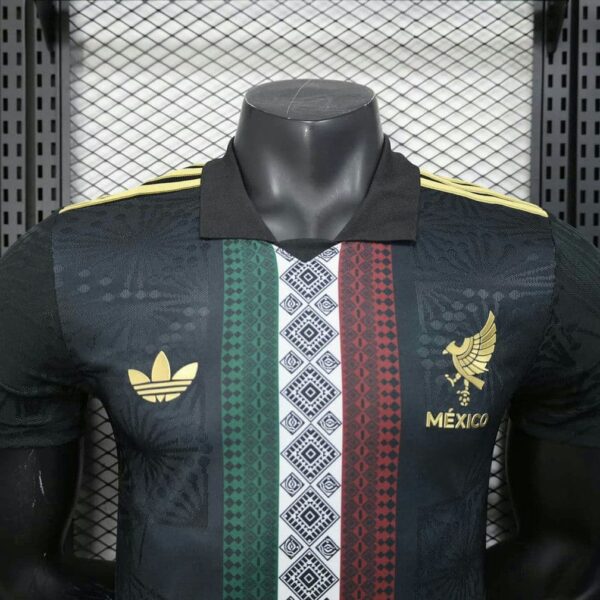 Mexico 2025-26 Black Stripe Special Edition Jersey Player Version - Image 4