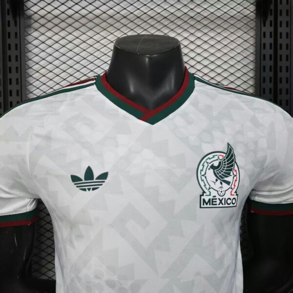 Mexico 2025-26 White Special Edition Long Sleeve Jersey Player Version - Image 4