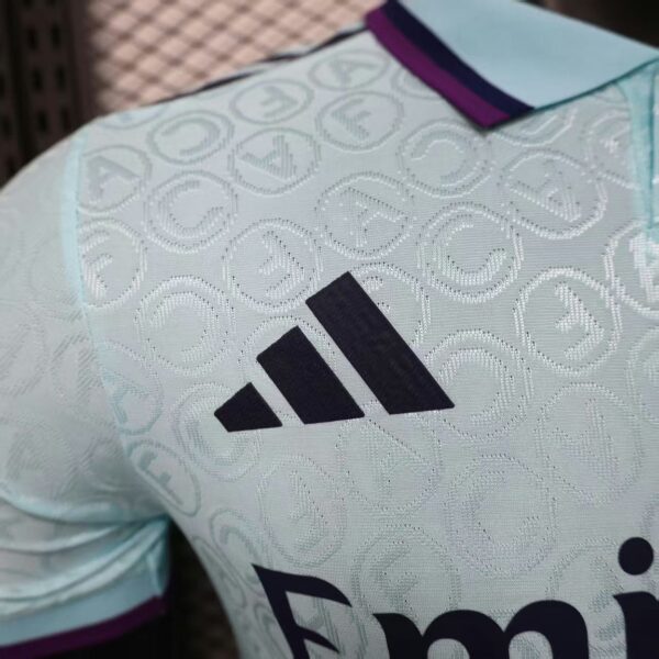 Arsenal 2025-26 Mint Blue Special Edition Jersey Player Version - Image 4