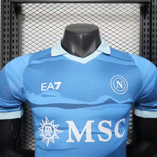 Napoli 2025-26 Ocean Blue Special Edition Jersey Player Version - Image 4