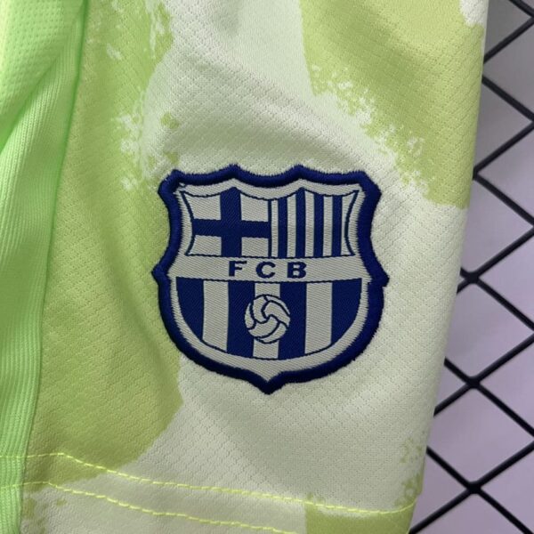 Barcelona 2024-25 Third Away Kids Kit - Image 4