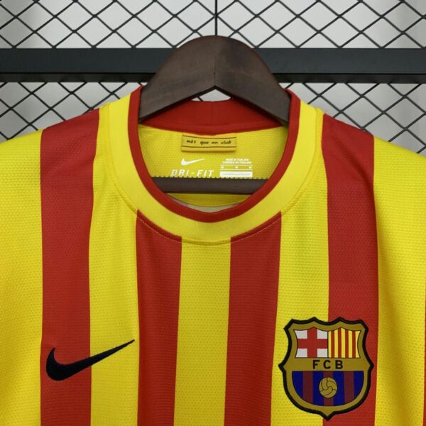 Barcelona 2013-14 Away Retro Jersey - Image 5