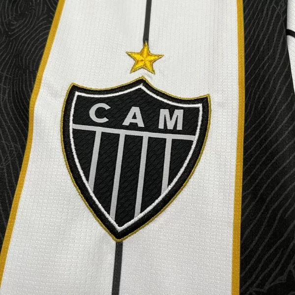 Atletico Mineiro 2025-26 Special Edition Black and White Jersey Fan Version - Image 4
