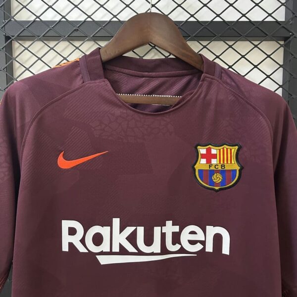 Barcelona 2017-18 Third Retro Jersey - Image 4