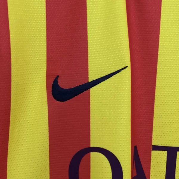 Barcelona 2013-14 Away Retro Jersey - Image 6