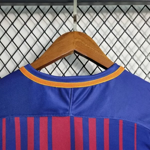 Barcelona 2017-18 Home Retro Jersey - Image 5