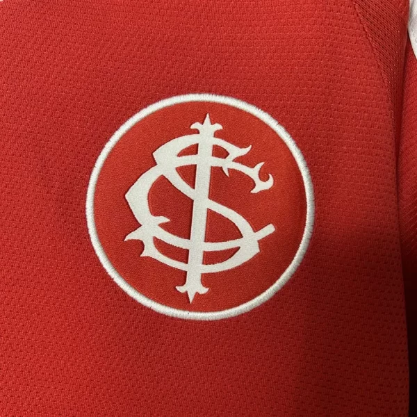 Brazil Internacional 2025-26 Home Long Sleeve Jersey Fan Version - Image 5