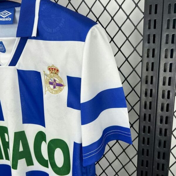 Deportivo de La Coruna 1994-95 Home Retro Jersey - Image 5