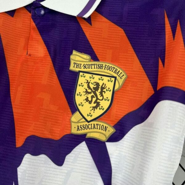 Scotland 1991-93 Away Retro Jersey - Image 5