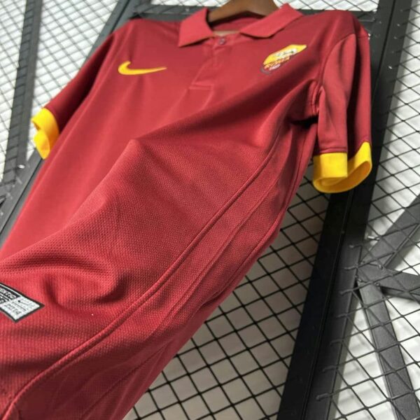 AS Roma 2014-15 Home Retro Jersey - Image 5