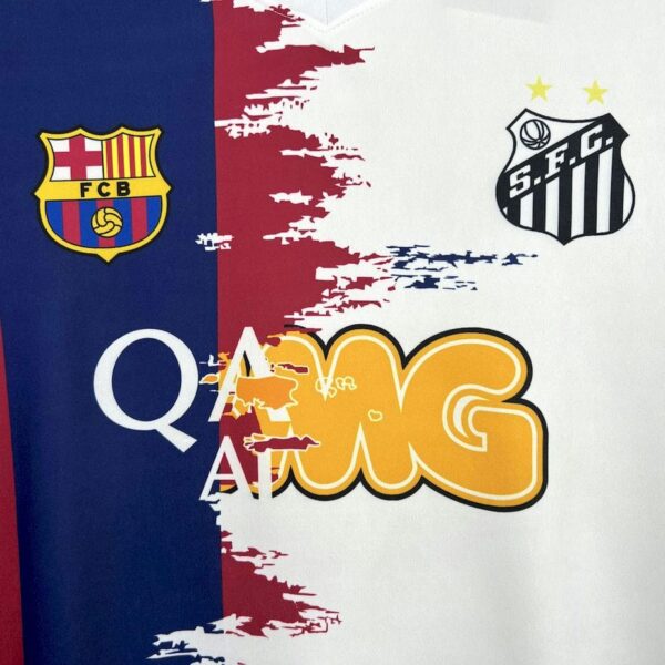 Neymar#11 2025-26 Barcelona & Santos Special Edition Jersey - Image 5