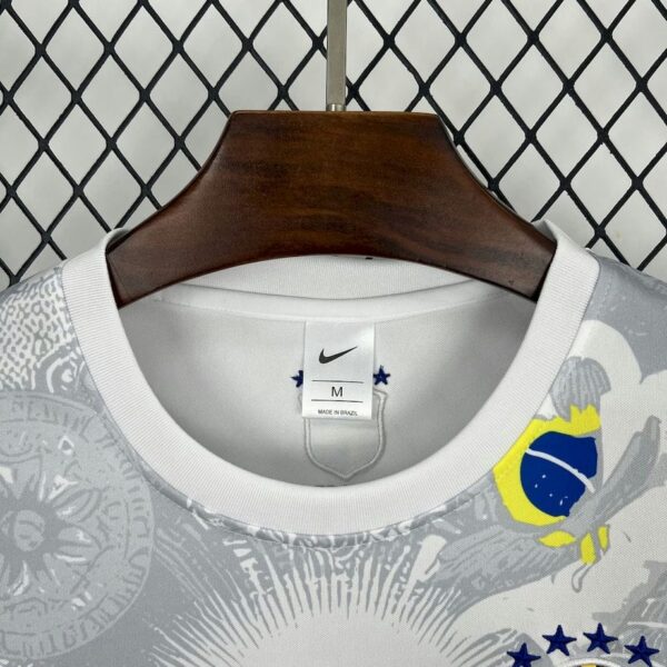 Brazil 2025-26 Jesus Special Edition White Jersey Fan Version - Image 5