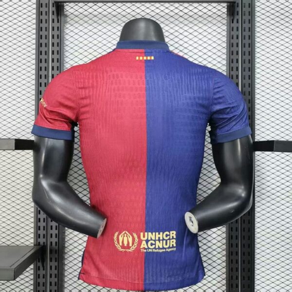 Barcelona 2024-25 Home Jersey With Advertising Player Version - Image 5