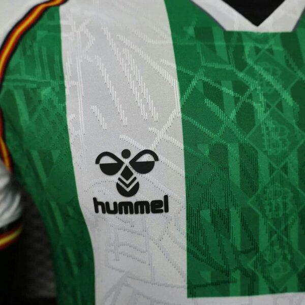 Real Betis 2025-26 Green & White Heritage Special Edition Jersey Player Version - Image 5