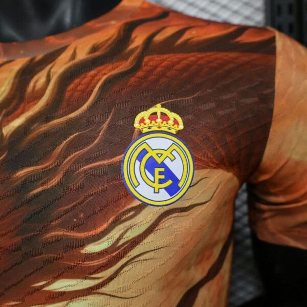 Real Madrid 2025-26 Dragon Flame Special Edition Jersey Player Version - Image 5