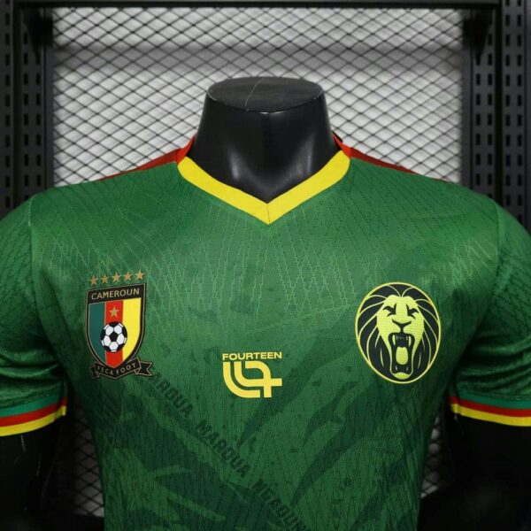 Cameroon 2025-26 Green Jersey Player Version - Image 5