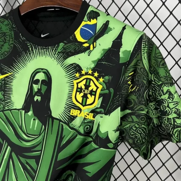 Brazil 2025-26 Jesus Special Edition Jersey Fan Version 2 - Image 5