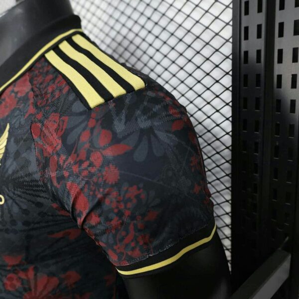 Mexico 2025-26 Black Floral Special Edition Jersey Player Version - Image 5