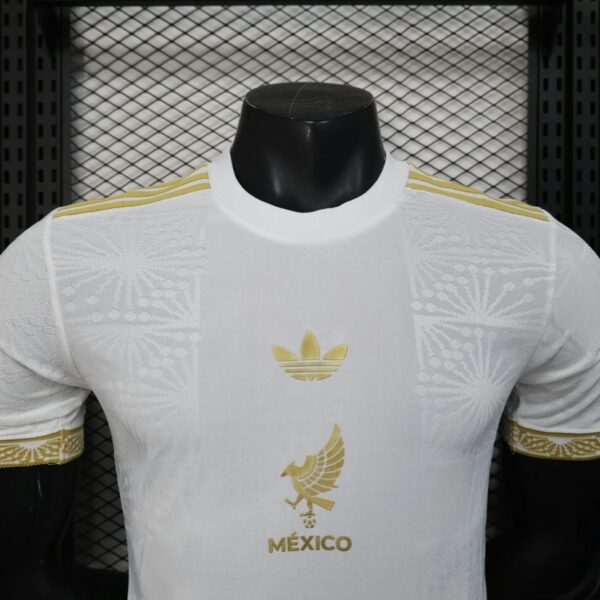 Mexico 2025-26 White Special Edition Long Sleeve Jersey Player Version - Image 5