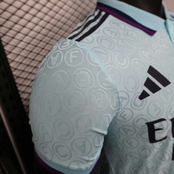 Arsenal 2025-26 Mint Blue Special Edition Jersey Player Version - Image 5