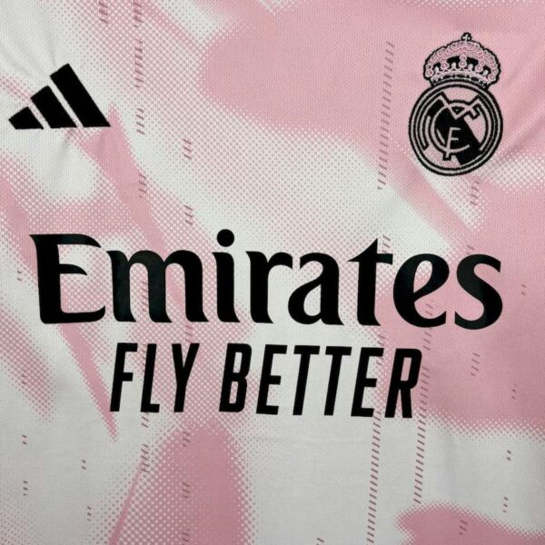 Real Madrid 2024-25 Pink Special Edition Jersey Fan Version 1 - Image 5