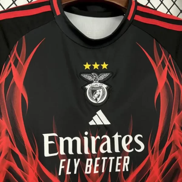 Benfica 2025-26 Away Kids Kit - Image 5