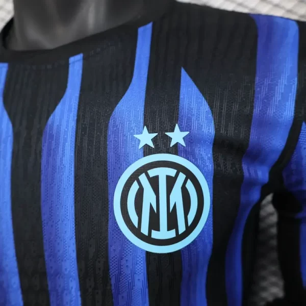Inter Milan 2025-26 Home Long Sleeve Jersey Player Version - Image 5