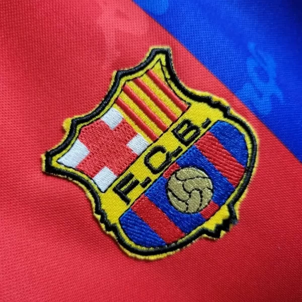 Barcelona 1992-95 Home Retro Jersey - Image 5