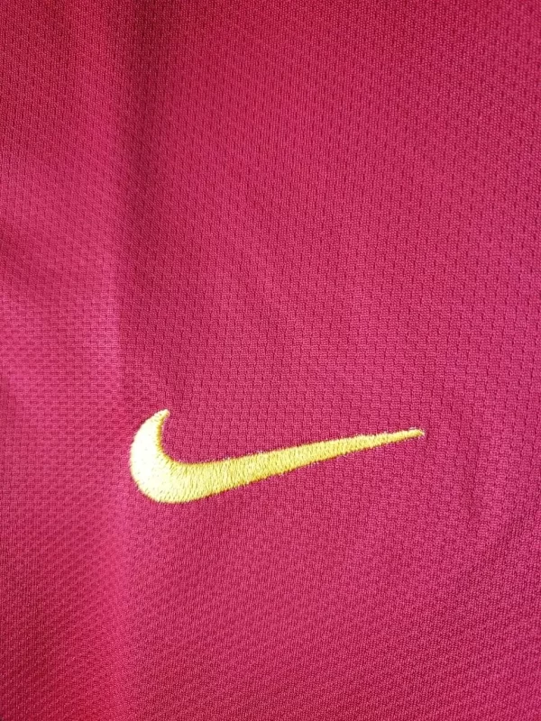 Barcelona 2007-08 Long Sleeves Home Retro Jersey - Image 6