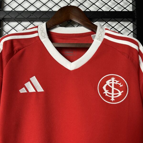 Brazil Internacional 2025-26 Home Long Sleeve Jersey Fan Version - Image 6