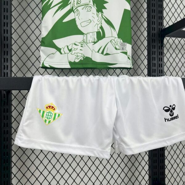 Real Betis 2025-26 Hummel x Limited Edition Naruto Kids Kit - Image 6