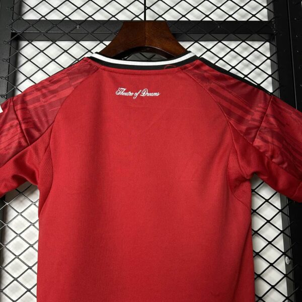 Manchester United 2025-26 Home Kids Kit - Image 6