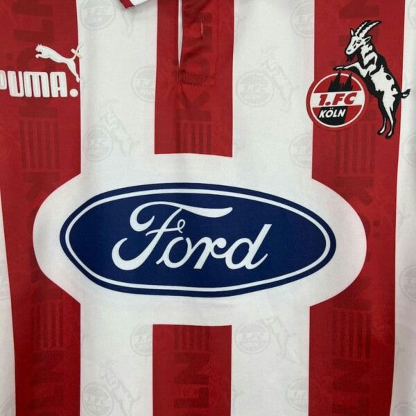 1. FC Koln 1995-96 Home Retro Jersey - Image 6