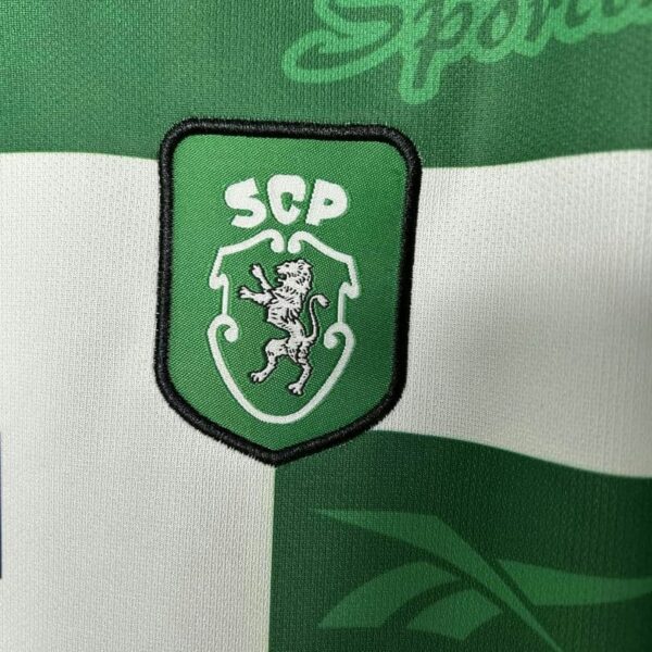 Sporting Lisbon 1999-00 Home Retro Jersey - Image 6