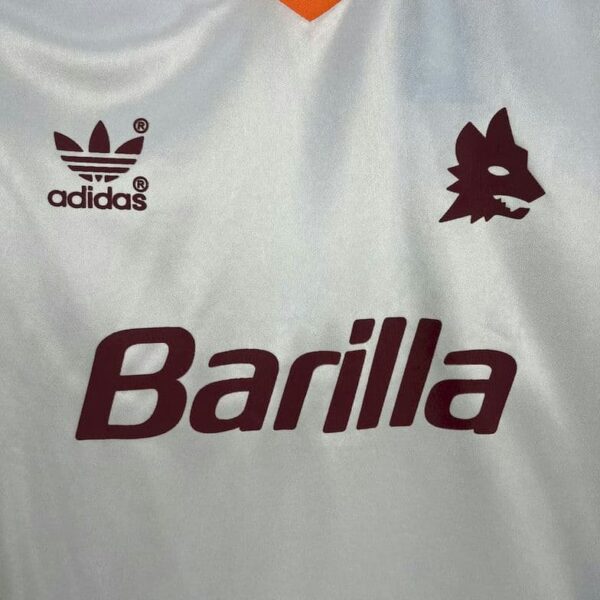 AS Roma 1992-93 Away Retro Jersey - Image 6