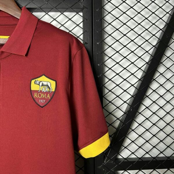 AS Roma 2014-15 Home Retro Jersey - Image 6