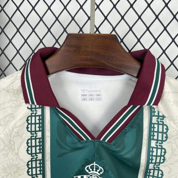 Real Betis 2025-26 Cream & Green Retro Special Edition Jersey - Image 6
